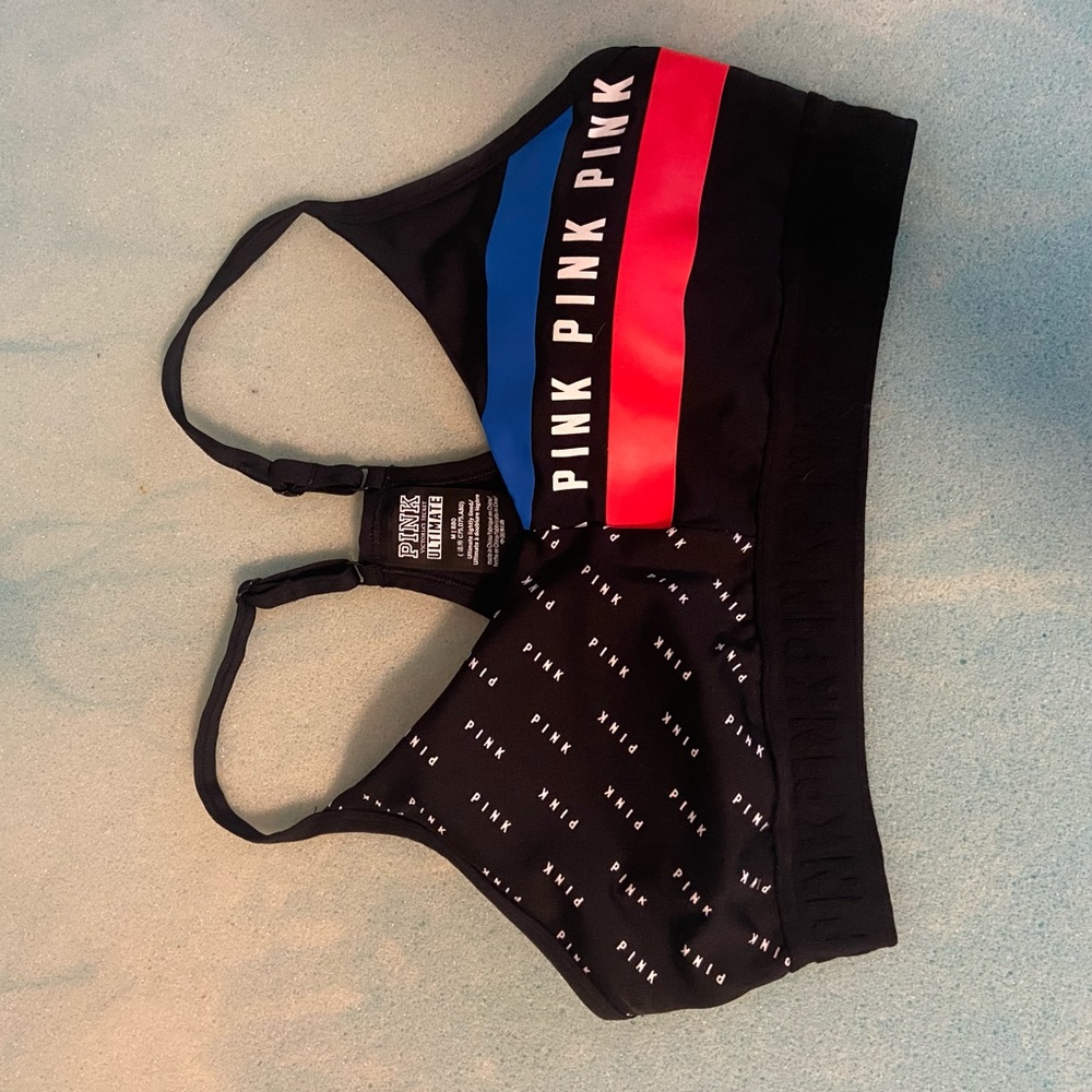 Medium pink sports bra